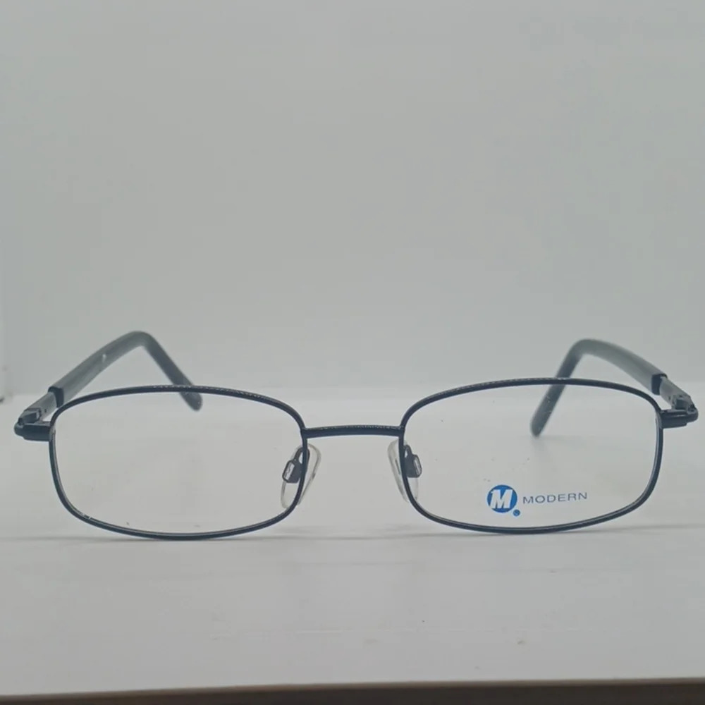 NWT MEN'S MODERN EYEGLASS FRAMES JAZZ BLACK